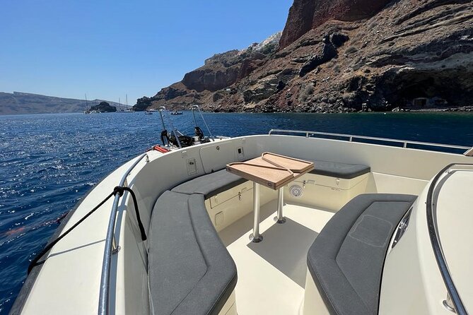 Private Full-Day Motor Yacht Cruise with Meal, Open Bar+Transfers - Hot springs at Palea Kameni: sulfur swim time (and what to expect)