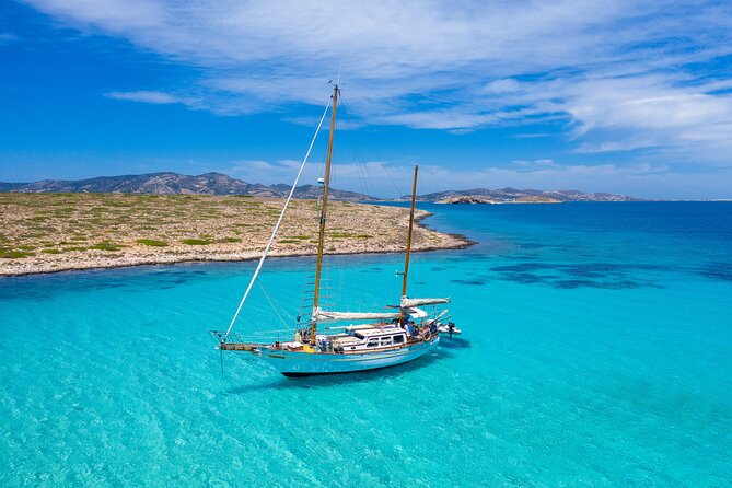 Private Full One-Day Tour Naxos & Heraklia - Morning departure from Piso Livadi at 9:30: snacks, welcome drink, and sail set-up