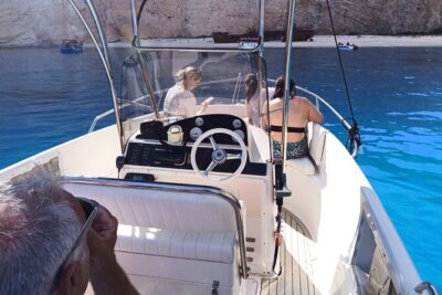Private Luxury 6.5m 140hp Speedboat cruise Shipwreck & Blue Caves - Navagio Beach (Shipwreck Beach) From the Water: The Main Event