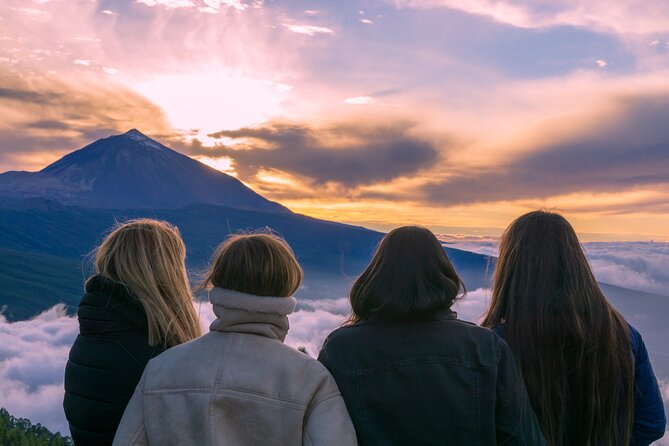 Private nature and culture tour of Teide and northern Tenerife - Mirador de Chipeque: Orotava Valley, Teide, Izaña Observatory, and clouds