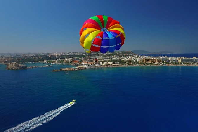 Private Parasailing at Rhodes Elli Beach - What You’ll See From 10 Minutes Up: Views That Land