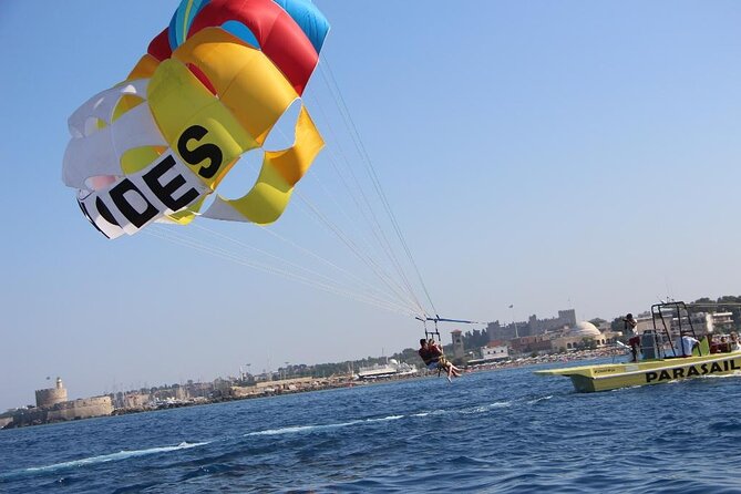 Private Parasailing at Rhodes Elli Beach - Photos and the 20-Euron Decision: A Practical Heads-Up