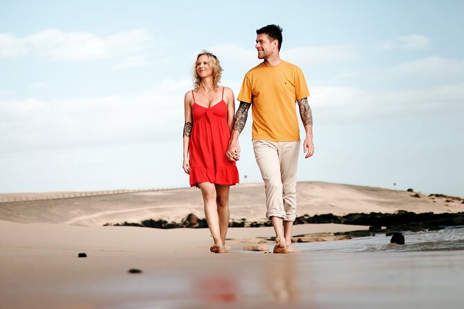 Private Pro Photoshoot in the Dunes of Corralejo - What you’ll receive: 50–70 edited images via WeTransfer