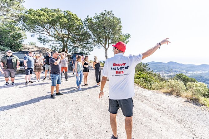 PRIVATE Safari Beach Tour Ibiza - Stop 2: Es Vedrà viewpoint for the quick, dramatic payoff