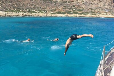 Private Sailing Cruise, Balos and Gramvousa with meal and drinks. - Gramvousa Venetian Fortress: Views With a Side of Stairs