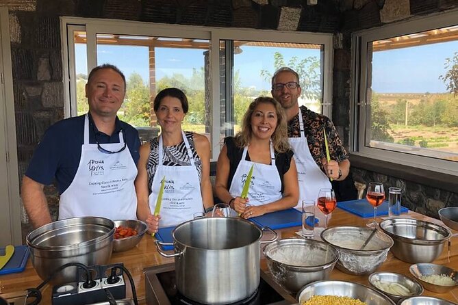 Private Santorini Cooking Class & Wine Tasting Tour - Volcanic wine on Santorini’s aspa soil: what you’ll actually learn