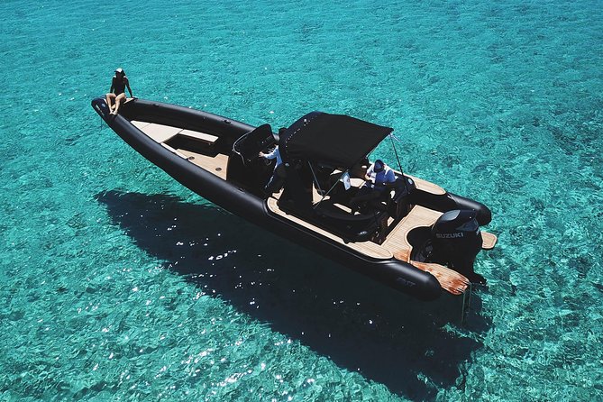 Private Speedboat Cruise from Delos to Rhenia and Mykonos - Rhenia (Rineia) in 3 Hours: The Swim-and-Sun Center of the Trip