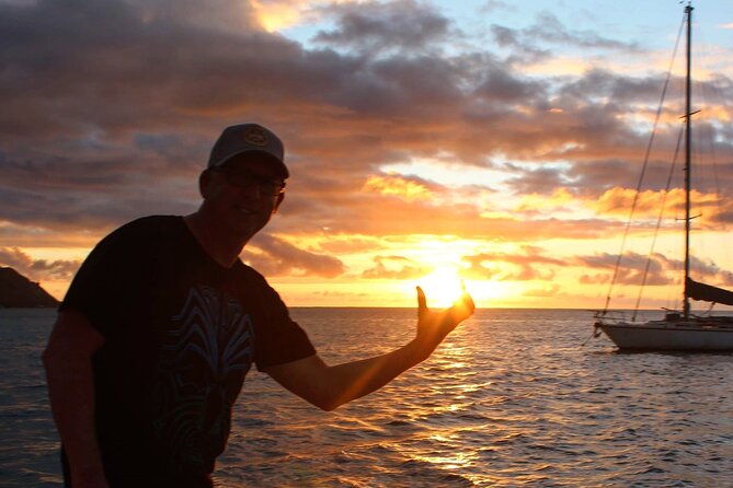 PRIVATE Sunset Cruise : Moorea Sailing on a Catamaran named Taboo - Drinks at sunset: mocktails, cocktails, and special-occasion touches