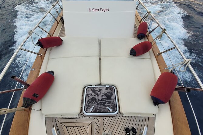 Private Tour of the Island of Capri by Boat and Visit to the Caves - What’s included onboard: comfort that makes cave time easier