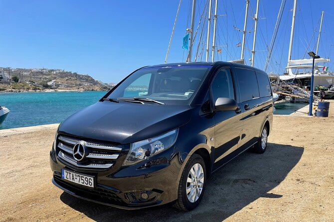 Private Transfer Service All Around Mykonos Island - 1 WAY - One-Way Value: When $24.14 Per Person Makes Sense