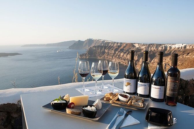 Private Wine Tour in 3 Wineries with 12 Wine Tastings and Tapas - Estate Argyros: Assyrtiko and Vinsanto in a Vineyard-to-Cellar Flow