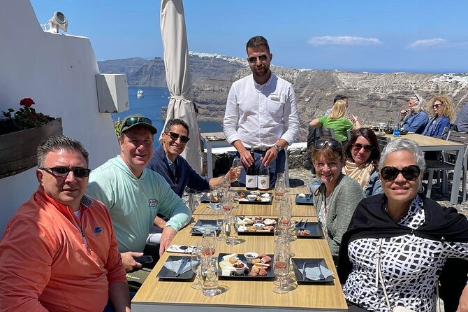 Private Wine Tour in 3 Wineries with 12 Wine Tastings and Tapas - Pickup, Transfers, and Vehicle Reality on Santorini