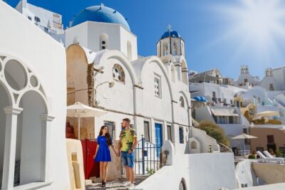 Professional Photoshoot at Oia Village Santorini - Meeting Point in Oia: The Fira Bus Stop Area