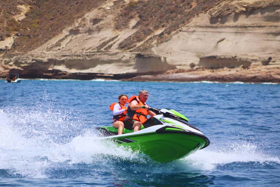 Puerto Colón: Kawasaki Jet Ski Tour Along Tenerife's Coast - The Speedboat Transfer: A Quick Launch Phase, Not Dead Time