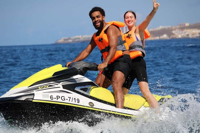 Puerto Colón: Tenerife Coast Jet Ski Tour with Photos - The Short Speedboat Ride That Sets Up Your Time on Jet Ski