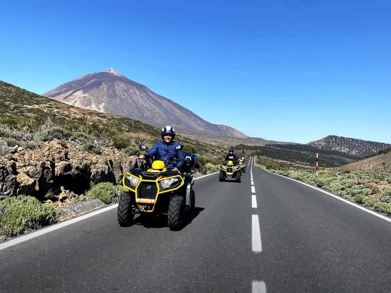 Puerto de la Cruz: Teide or Valley Off-Road Quad Tour - Teide National Park morning: sea of clouds and Corral del Niño at 2,300m
