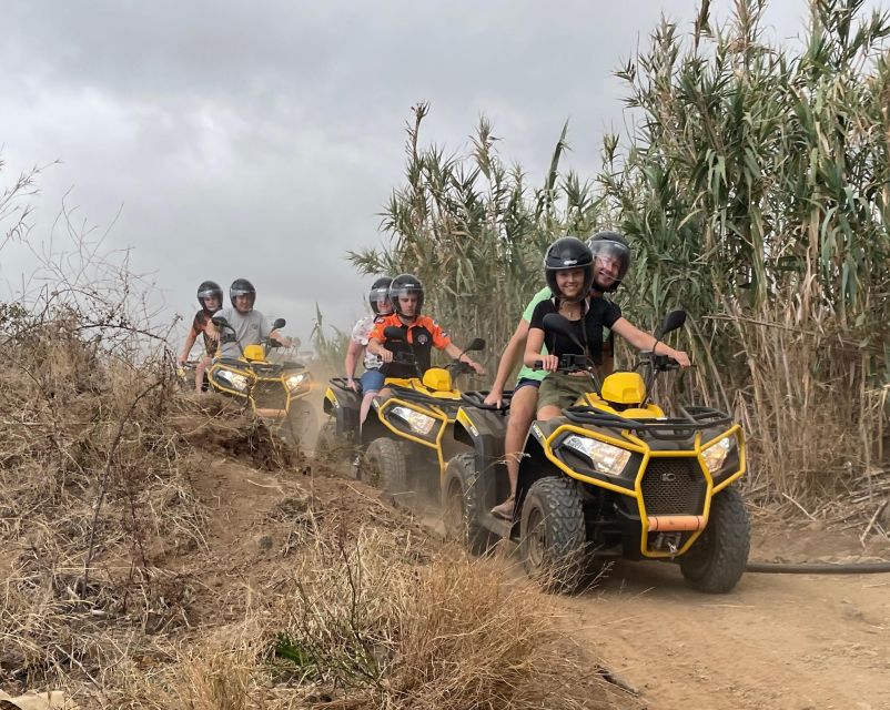 Puerto de la Cruz: Teide or Valley Off-Road Quad Tour - North Route Puerto de la Cruz: 30 minutes of off-road grit with viewpoint rewards