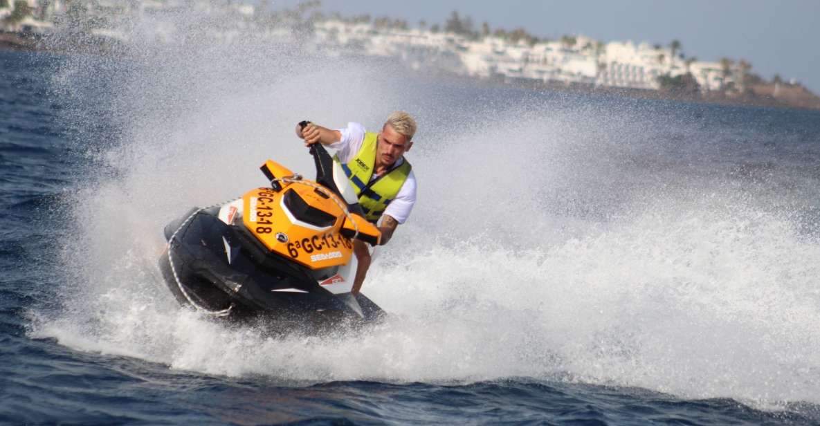 Puerto del Carmen: Single or Double Jet Ski Rental - The Four-Buoy Course: Thrill with guardrails