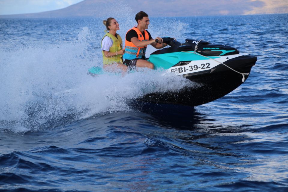 Puerto del Carmen: Single or Double Jet Ski Rental - What to bring (and what can block you)