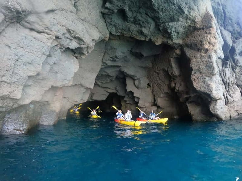 Puerto Mogán: Guided Adventure Kayak Tour in Caves & Snorkel - Quick hits worth knowing