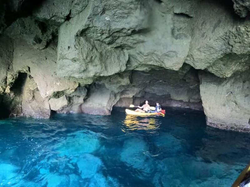 Puerto Mogán: Guided Adventure Kayak Tour in Caves & Snorkel - Optional cliff jumping: adrenaline, with safety built in