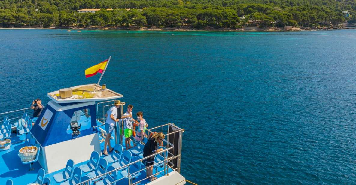 Puerto Pollença: Ferry to Formentor Beach - Formentor Beach time: swim, snorkel, and chase shade