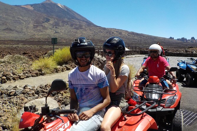 Quad Bike Safari - The route from Las Chafiras toward Teide tower views