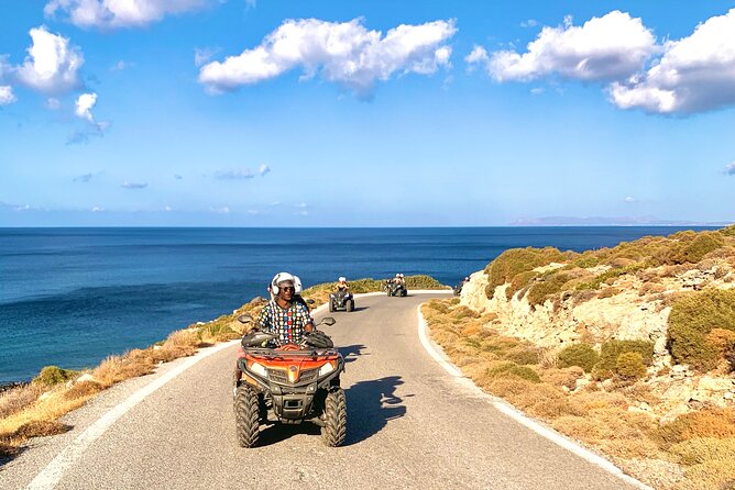 Quad Safari from Platanias of Chania - CFMoto 450 ATV training and safety: what actually happens at the start