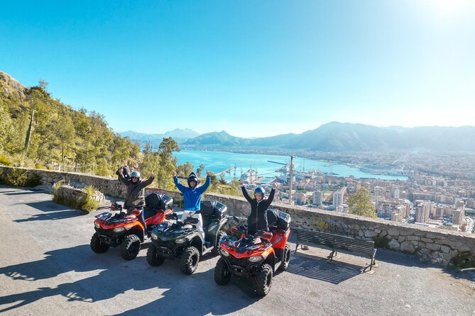Quad Tour in Palermo: Adventure, Scenery, and Sicilian Flavors - Sicilian tastings on the way: cannoli and pane cunzato as fuel
