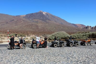 Quad Tour to the Teide National Park (3.5H) - Teide National Park stop: panoramic roads, simple dirt paths, and the ticket