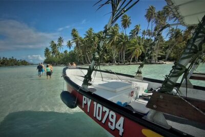 Raiatea-Tahaa Snorkeling in our beautiful Coral Garden - Tautau Coral Garden: what the drift snorkeling feels like