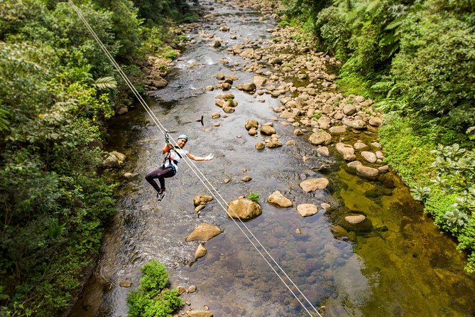 Rainforest Zip-Line Adventure – Braulio Carrillo, Costa Rica - Safety briefing and gear: how the guides set you up to relax