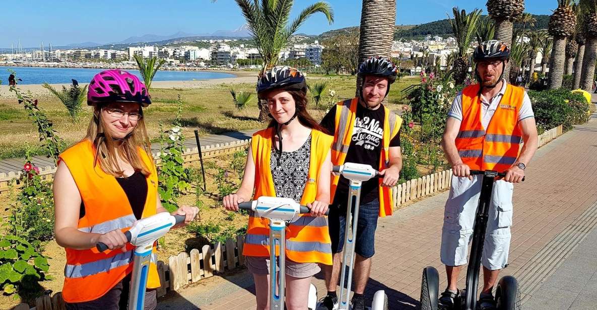 Rethymno: Old Town Segway Tour - Venetian Harbour and the Rimondi Fountain Myth Story Moment