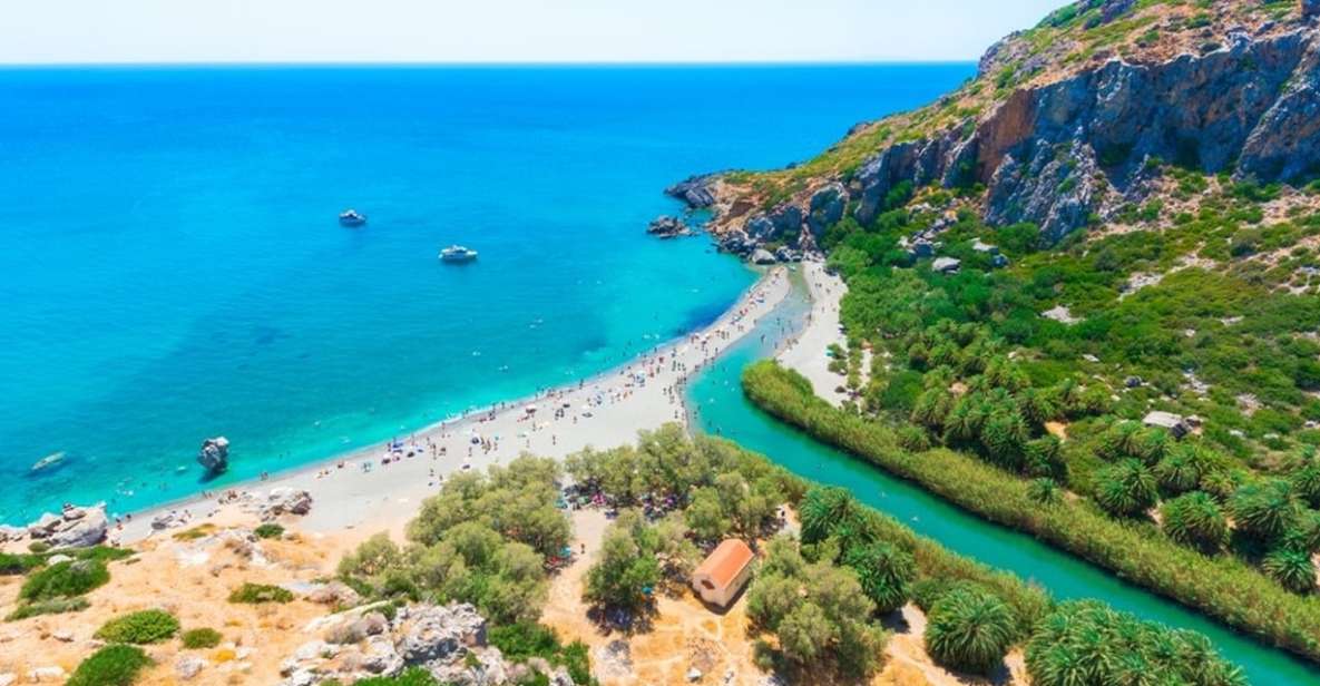 Rethymno: Preveli Beach Damnoni Beach Kourtaliotiko Day Trip - Pickup, timing, and what the day actually costs in time