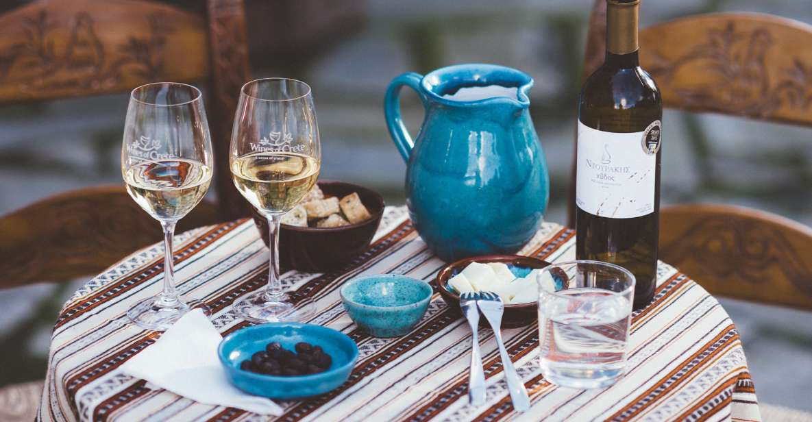 Rethymno: Private Winery & Olive Oil Tasting Tour with Lunch - A 5-hour Rethymno food tour with real production stops
