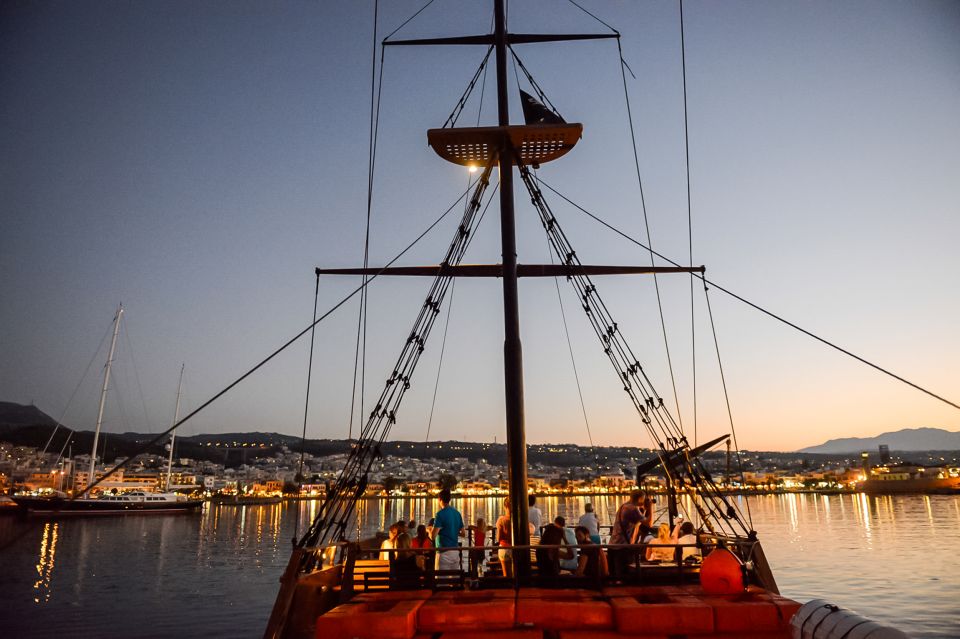 Rethymno: Sunset Cruise on a Wooden Pirate Boat - What’s Included (and What You Should Plan For)