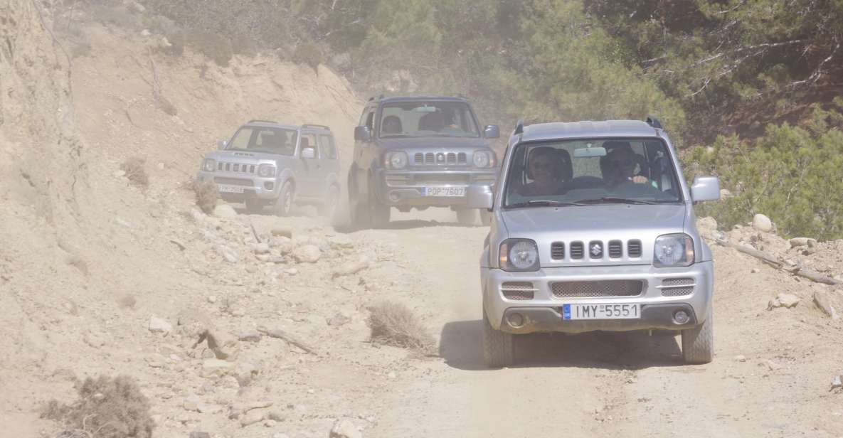 Rhodes: 4x4 Self-Drive Jeep Tour with Pickup in the North - Rhodes by Jeep: what makes this 7-hour self-drive worth it