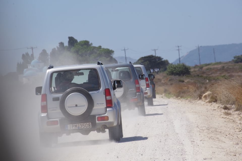 Rhodes: 4x4 Self-Drive Jeep Tour with Pickup in the North - North Rhodes pickup: where your day begins