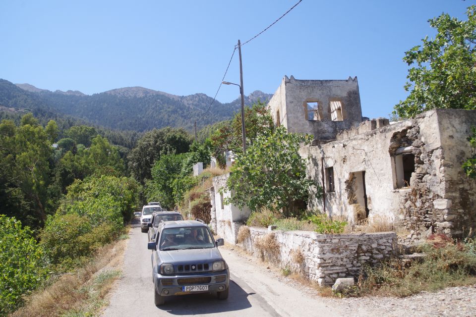 Rhodes: 4x4 Self-Drive Jeep Tour with Pickup in the North - Maritsan entrance and the safety briefing: learn fast, then go