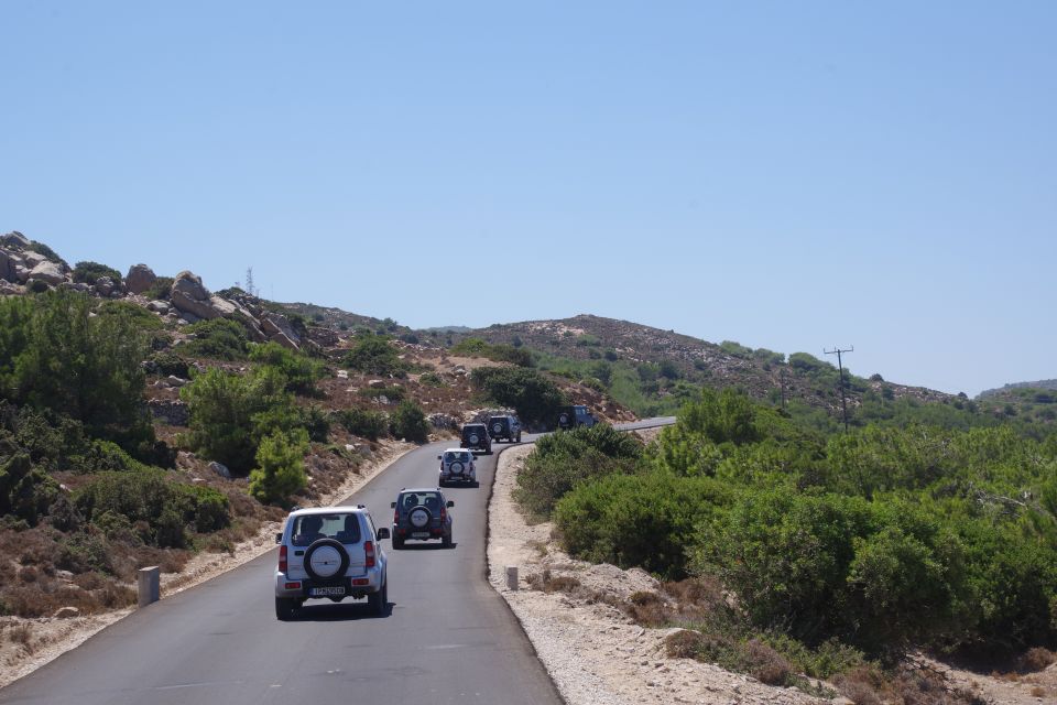 Rhodes: 4x4 Self-Drive Jeep Tour with Pickup in the North - Viewpoints on the way: photo stops that actually feel worth it