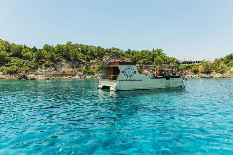 Rhodes: Anthony Quinn, Ladiko and Caves All-Inclusive Cruise - The 200-meter cliff view: why the cruising time feels worthwhile