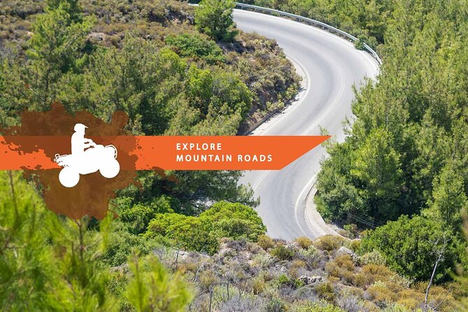 Rhodes ATV Quad Adventure Guided Tour 2 or 1 person on 1 Quad - Key things I’d plan around