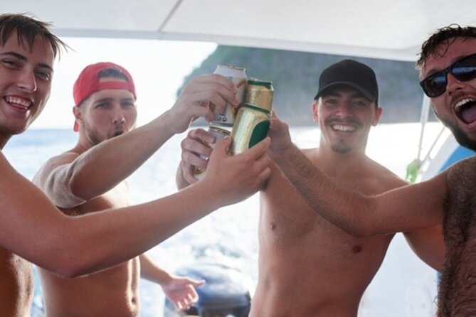 Rhodes Bay to Bay Swim Cruise-Greek Buffet w/wine included - Key Takeaways