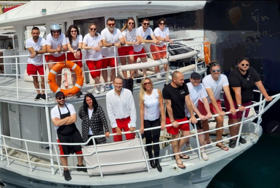 Rhodes: Bay to Bay Swim Cruise with Greek Buffet and Wine - Mandraki Port Start: Finding Romantika Dreams and Getting Settled Fast