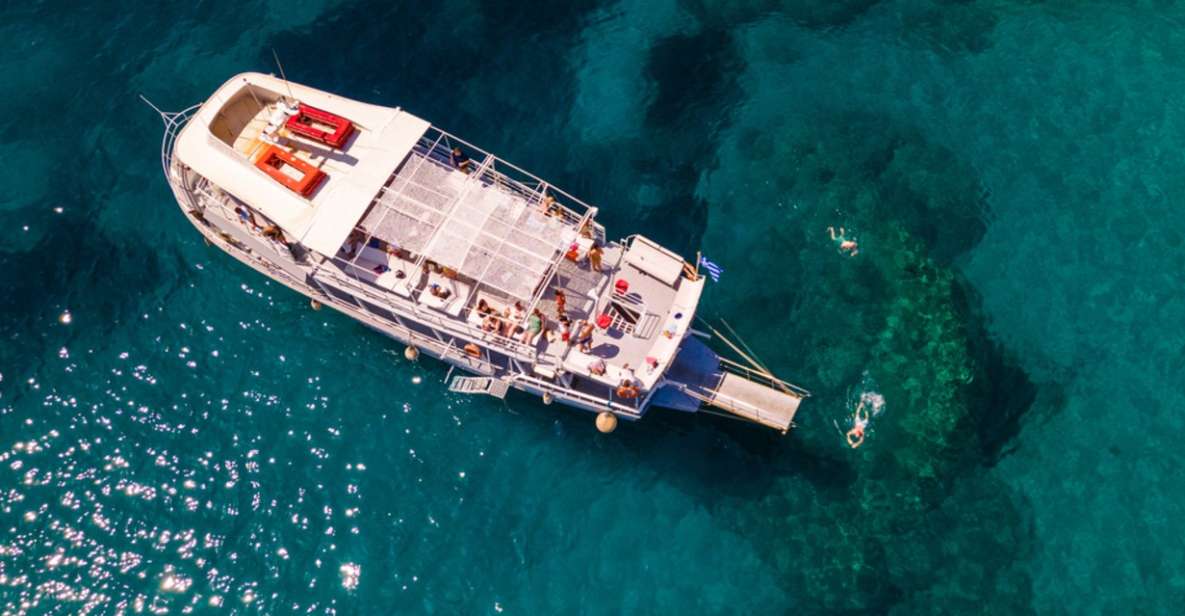 Rhodes: Bay to Bay Swim Cruise with Greek Buffet and Wine - Greek Buffet and Unlimited Wine: What the Day’s Eating Actually Feels Like