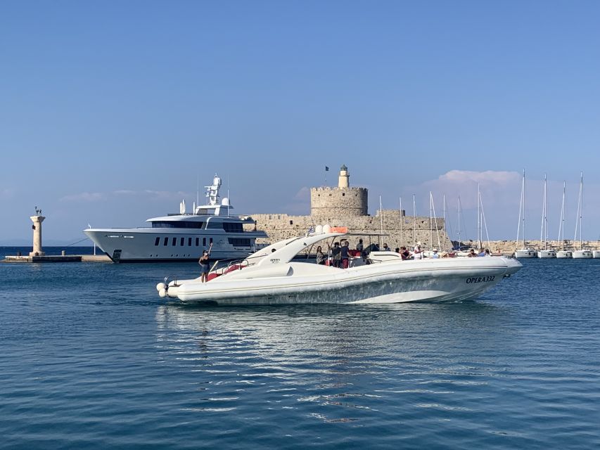 Rhodes: Beach Cruise with Swimming, Meal, & Unlimited Drinks - Unlimited drinks: fun onboard energy, not just a checkbox