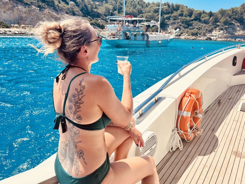 Rhodes: Beach Cruise with Swimming, Meal, & Unlimited Drinks - Where the cruise actually starts in Rhodes: Mandraki Marina, no hotel pickup