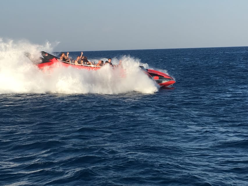 Rhodes: Beaches Trip by Jet Boat with Snorkeling and Drinks - Time on the water: how long it really feels