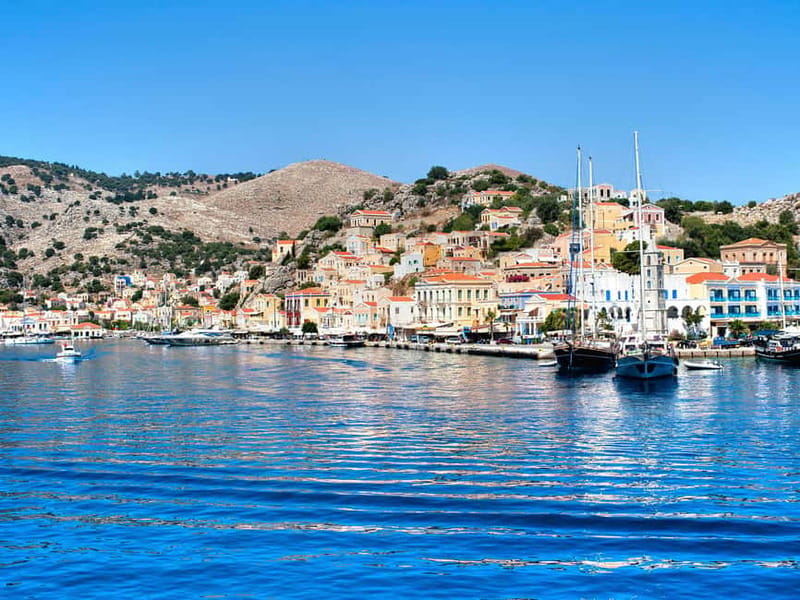 Rhodes: Boat trip to Symi island with swimming at St. George - Saint George’s Bay Swim and Snorkel Stop: The Best Use of Your Time