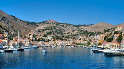 Rhodes: Boat trip to Symi island with swimming at St. George - Getting There in the Right Way: Pickup, Check-In, and Time on the Clock